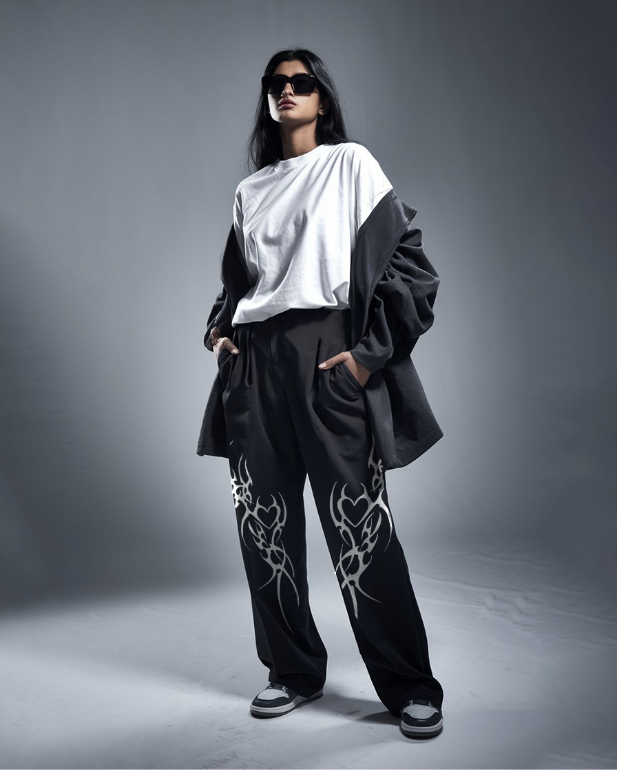 Hollow heart Drape